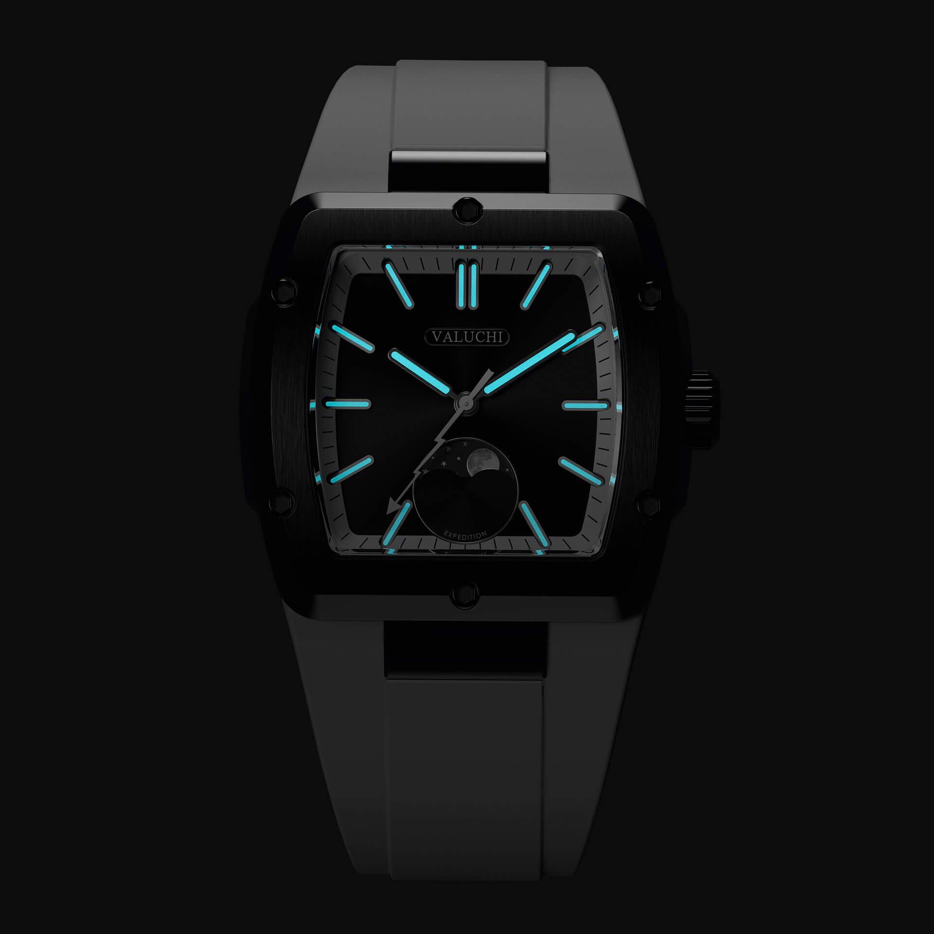 Valuchi Expedition lume dial design