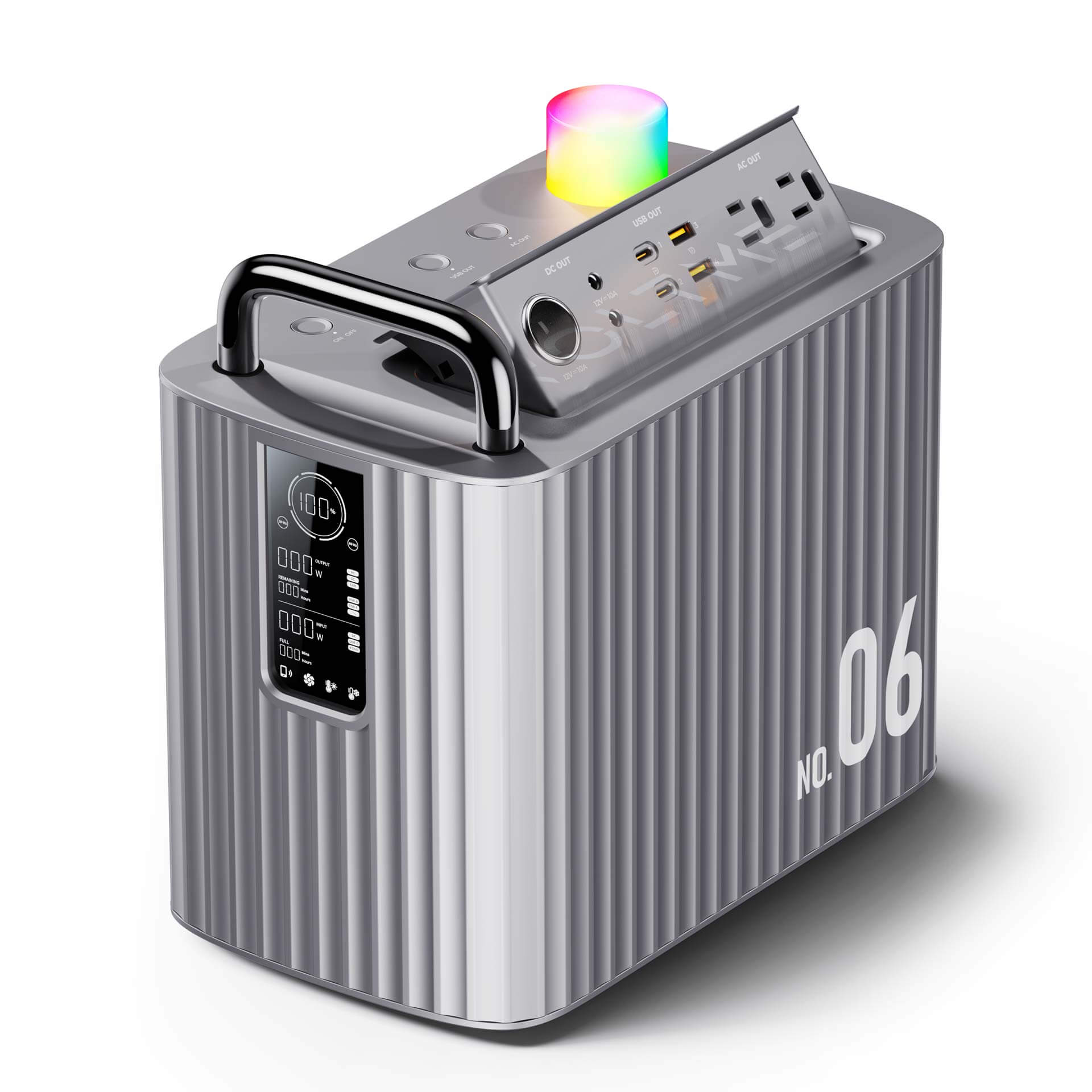 Hako600 power station silver color