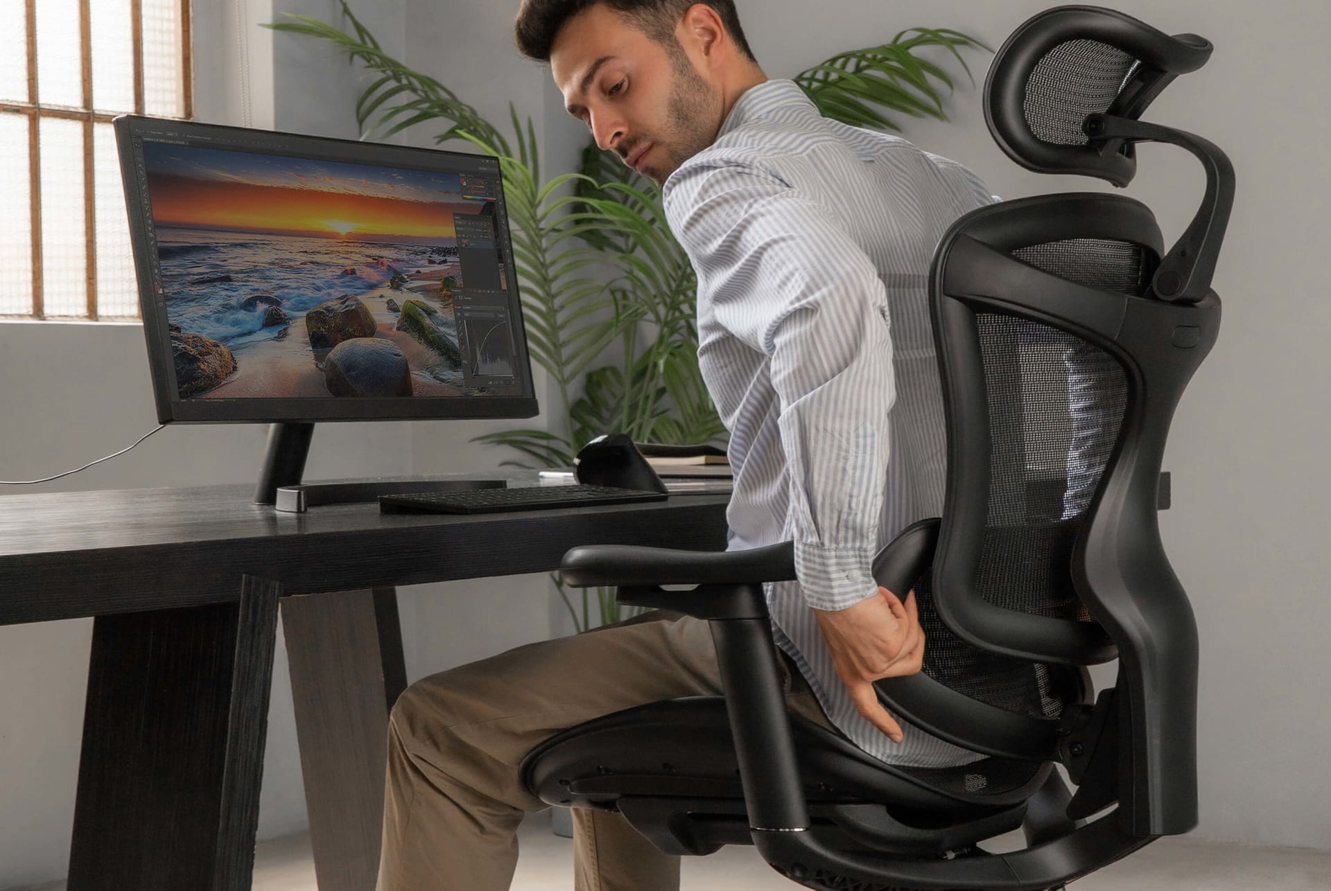 Sihoo ergonomic chair adjustable